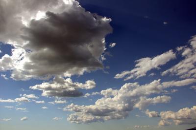 Photograph of clouds and the sky