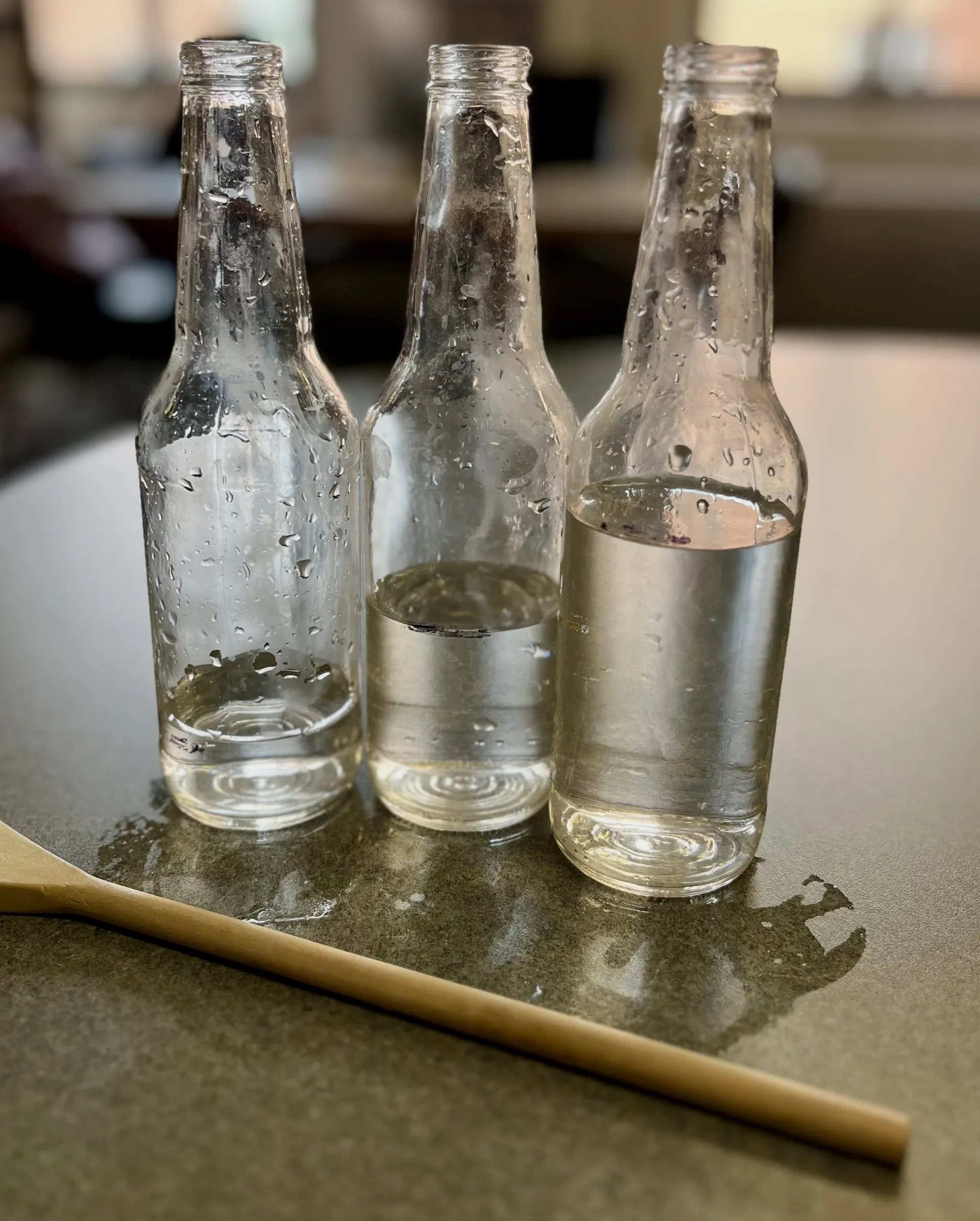 Bottle Sounds Sound Experiment