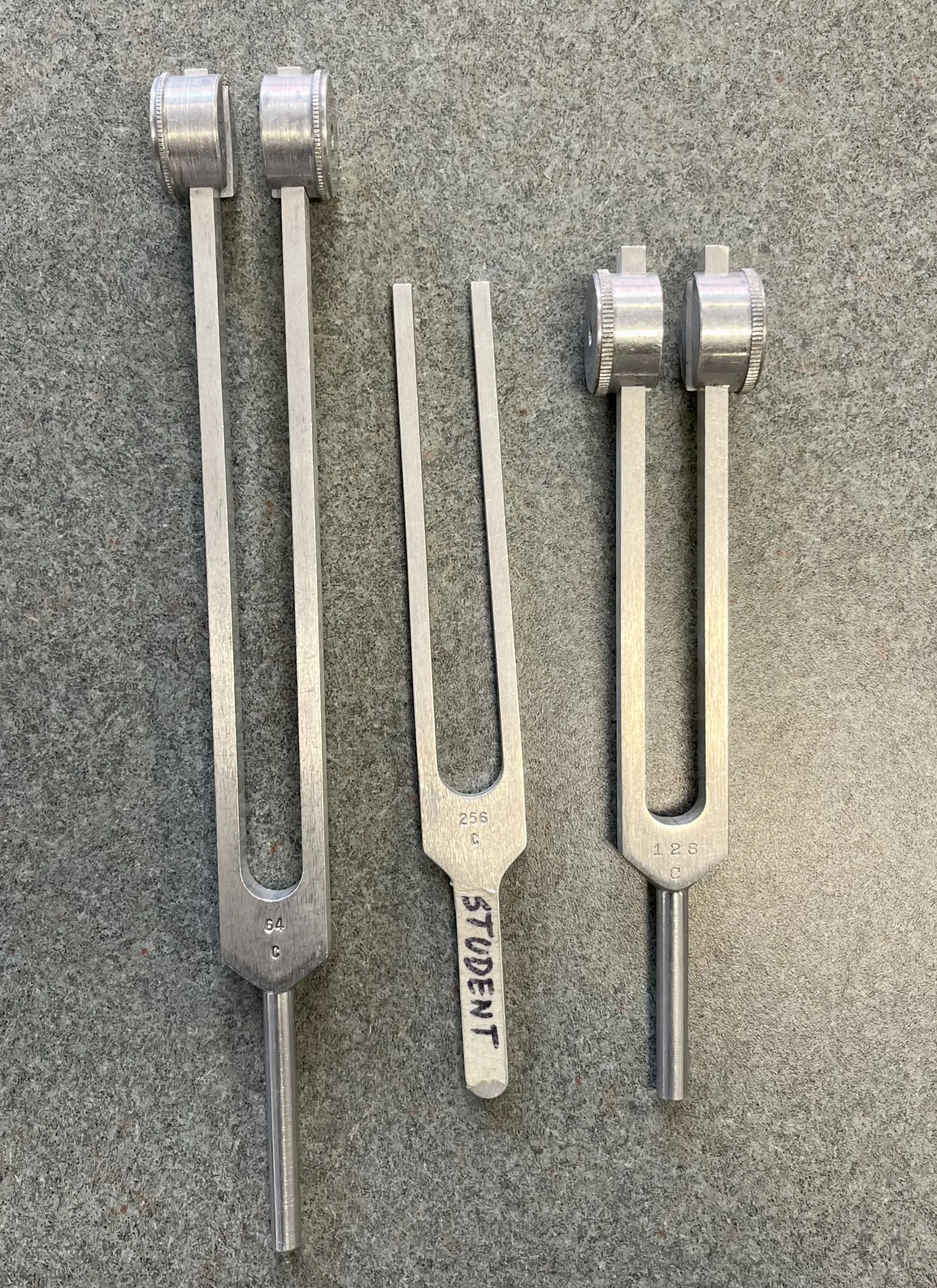 Tuning Forks Sound Experiment