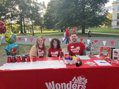 Homecoming tabling event