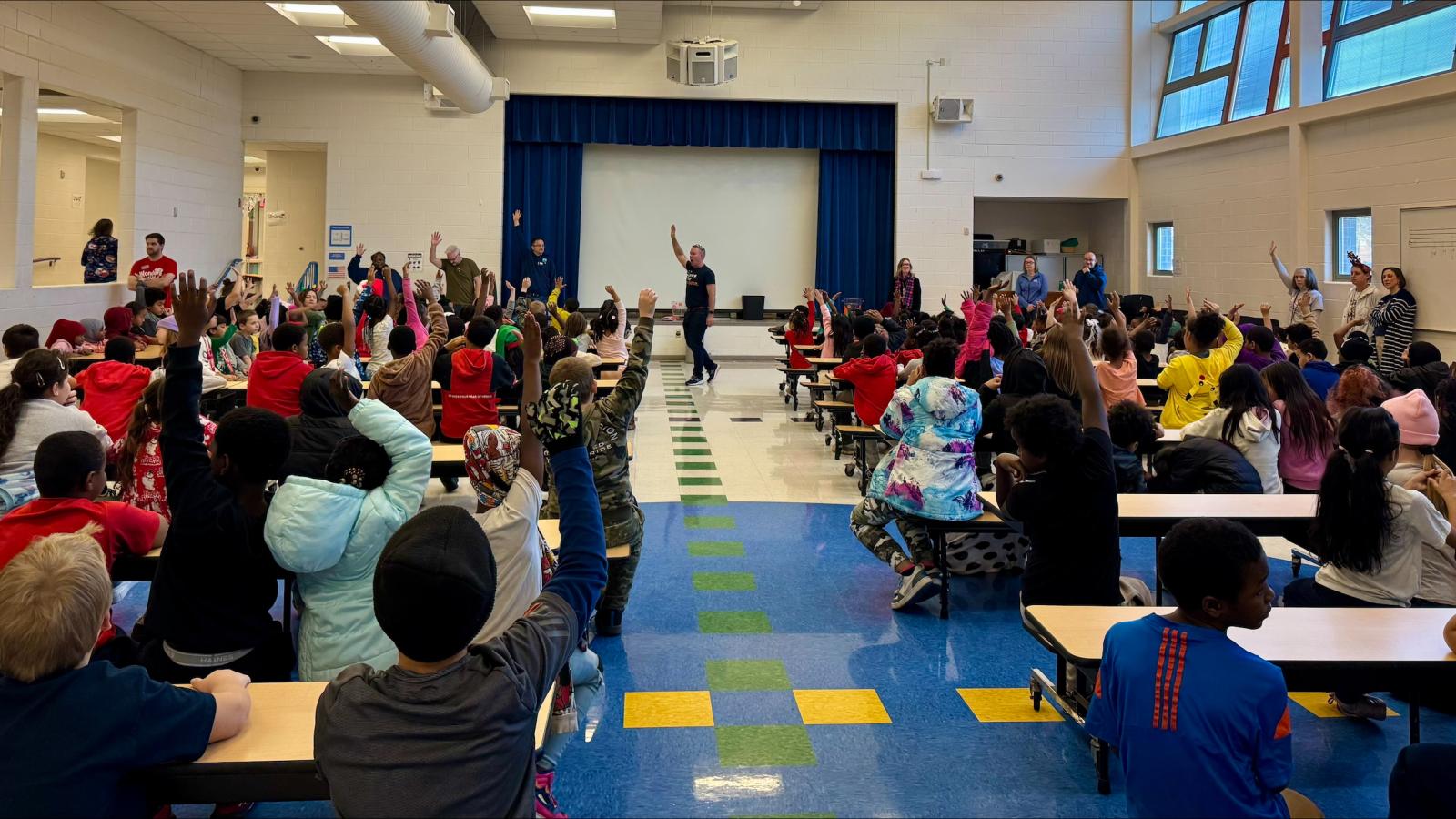 Lindbergh Student demonstration